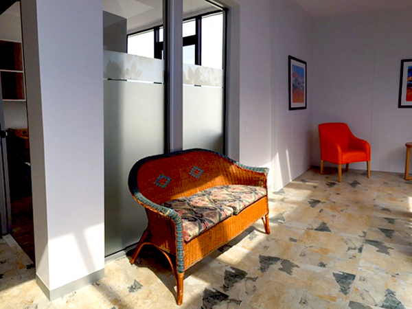 receiving area seats